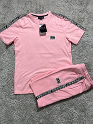 CONJUNTO CORTO - EA7 ROSA