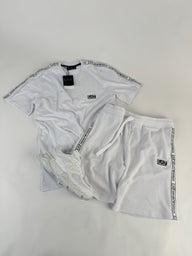 CONJUNTO CORTO - EA7 2025 - BLANCO