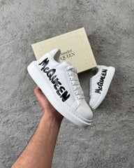 Alexander McQueen Graffiti - White
