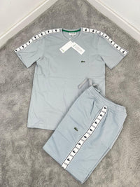 CONJUNTO LACOSTE - GRIS