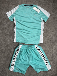 CONJUNTO LACOSTE - TURQUESA