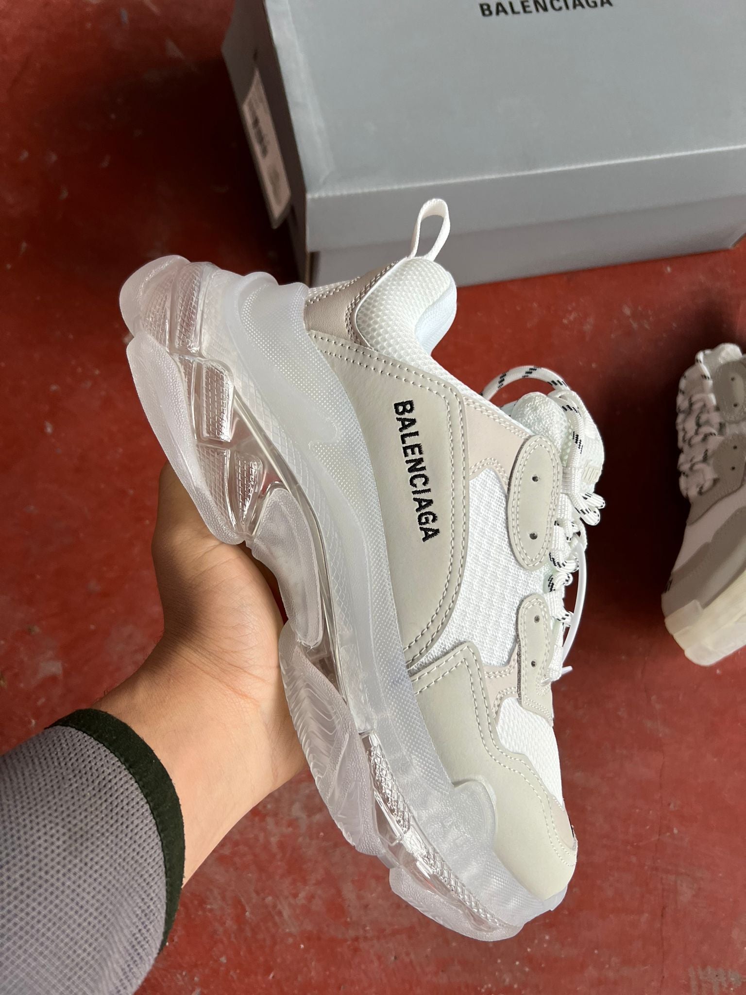 BALENCIAGA TRIPLE S - BLANCAS