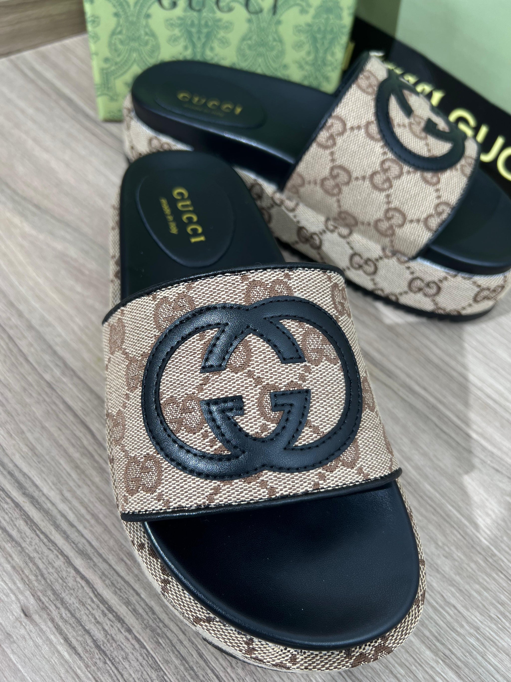GUCCI - MARRON/NEGRO