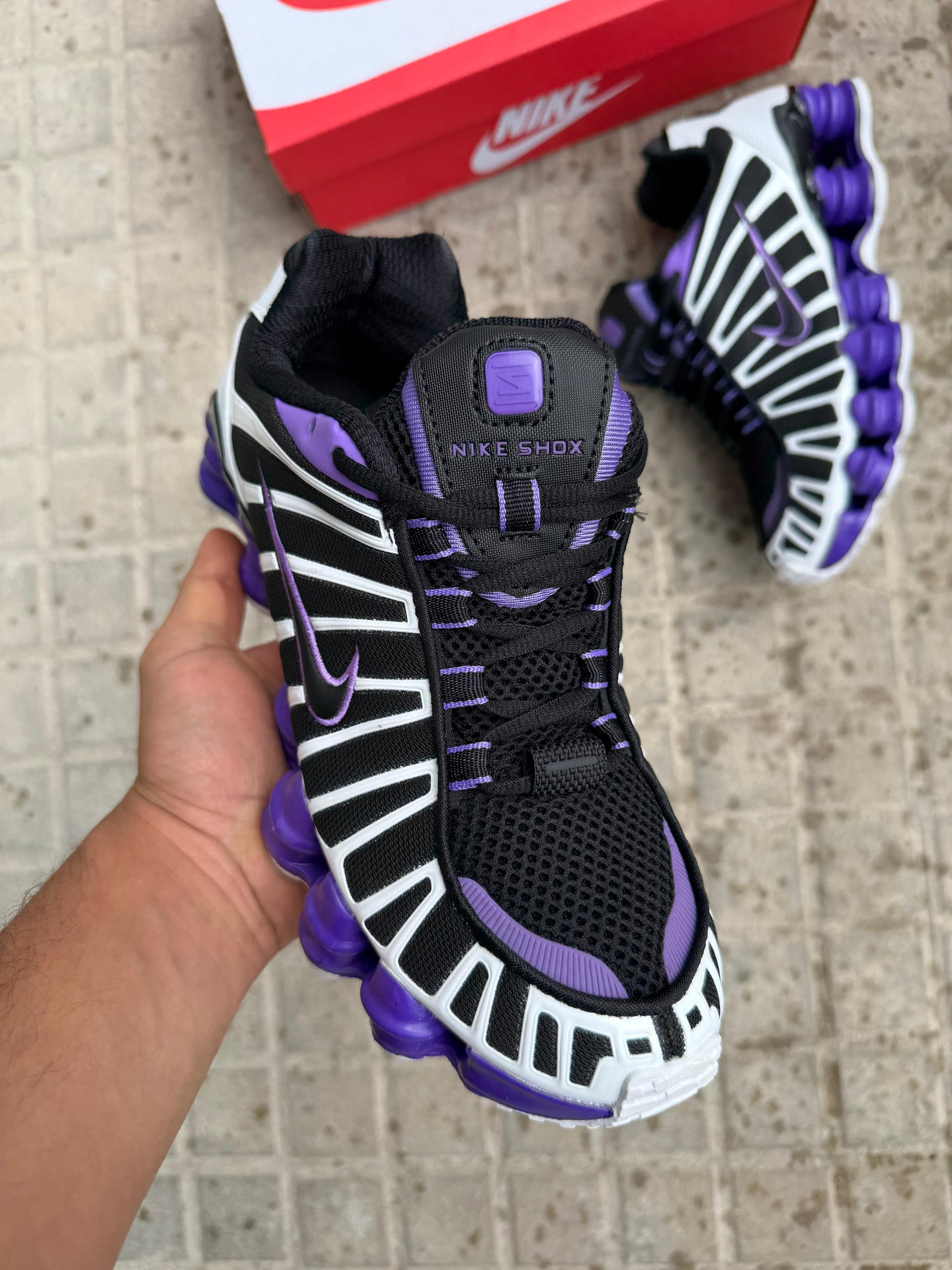 NIKE SHOX TL - LILA
