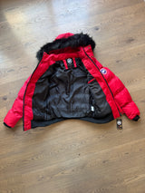 Chaqueta CANADA GOOSE - ROJA - Pelo Negro