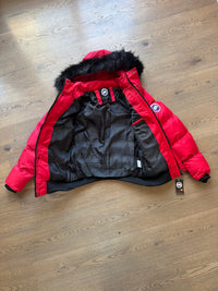 Chaqueta CANADA GOOSE - ROJA - Pelo Negro