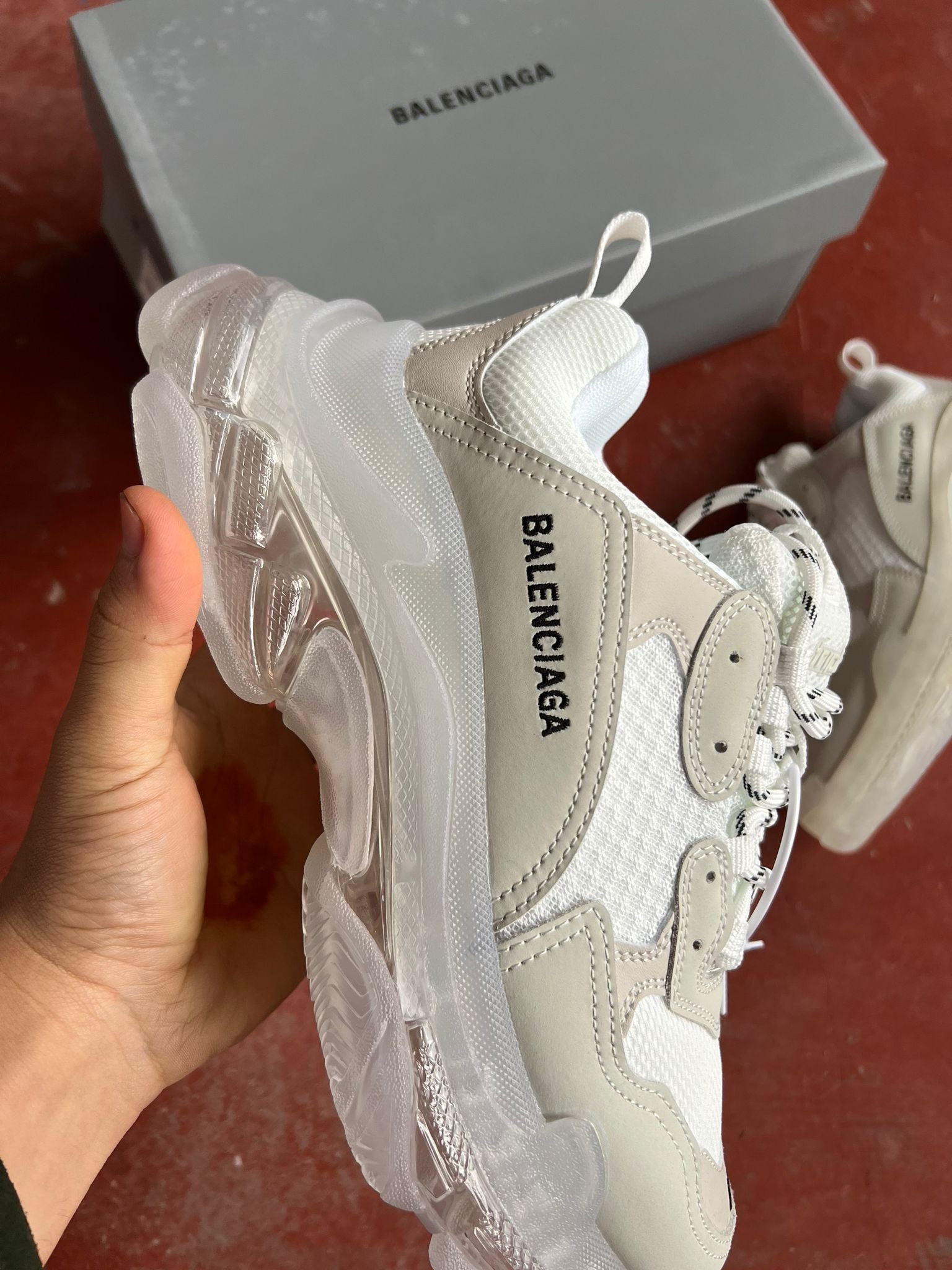 BALENCIAGA TRIPLE S - BLANCAS