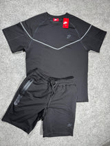 CONJUNTO CORTO - NIKE TECH  - NEGRO 2