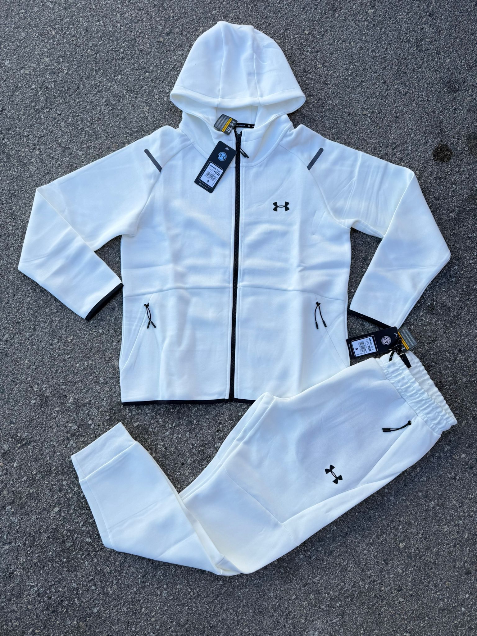 CONJUNTO -  UNDER ARMOUR BLANCO(H)