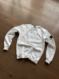 Sudadera Stone Island - Blanca