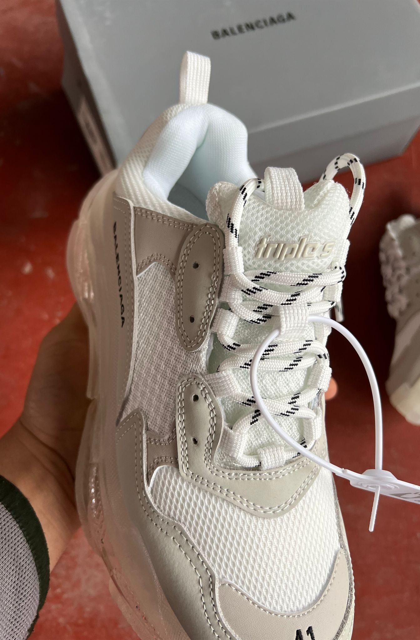 BALENCIAGA TRIPLE S - BLANCAS