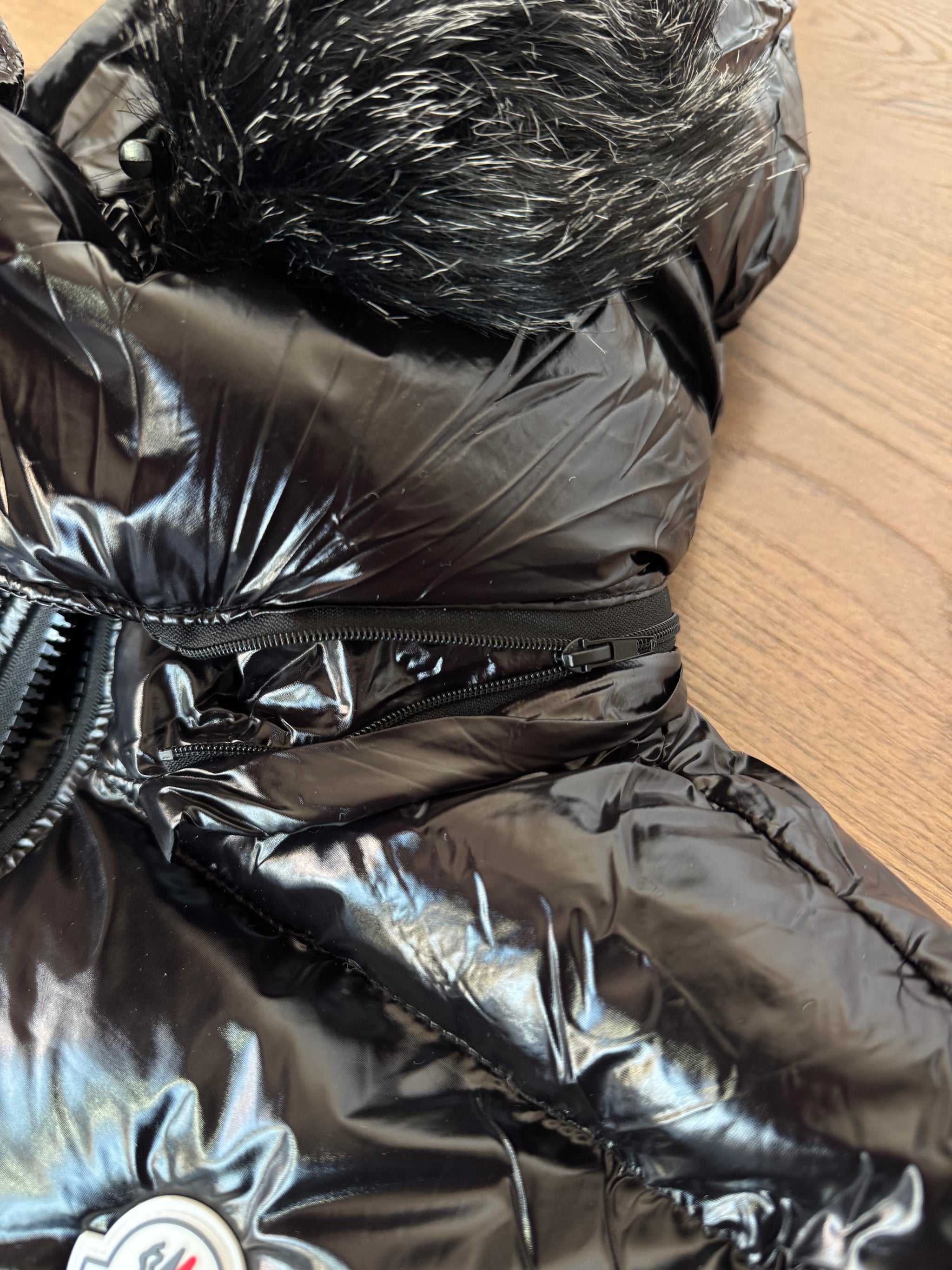 Chaqueta Moncler - Negro - Pelo Negro