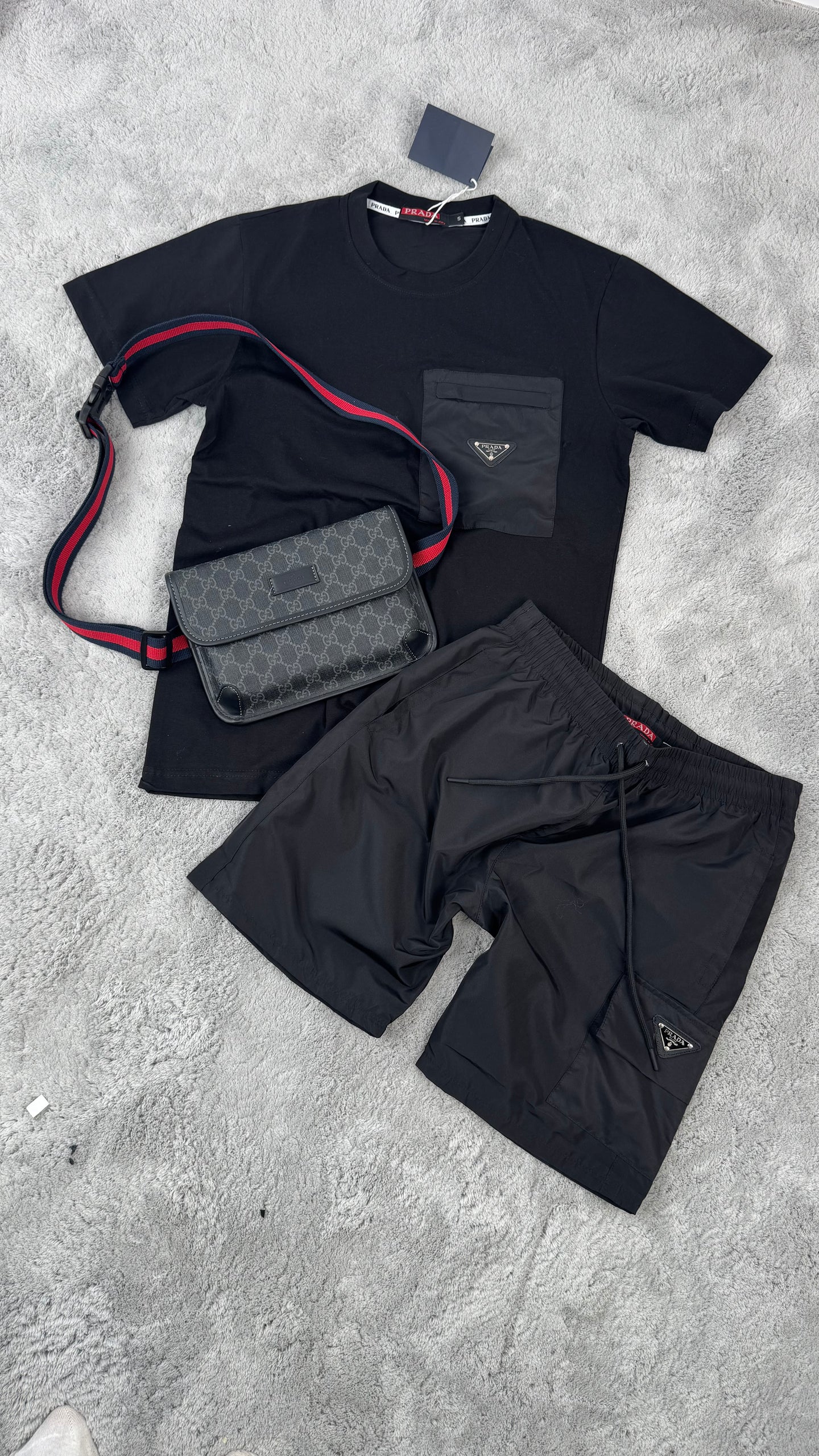CONJUNTO PRADA - NEGRO