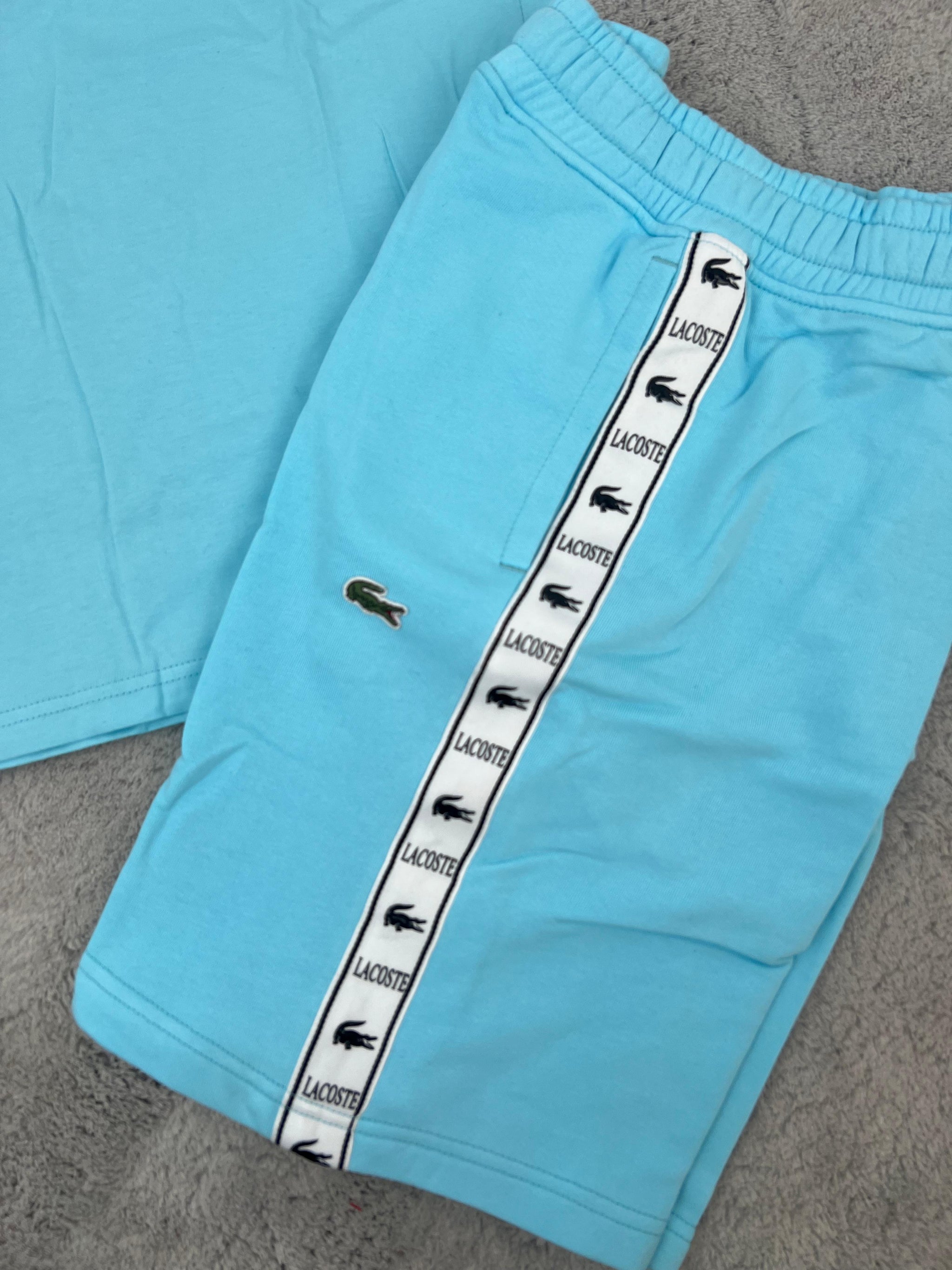 CONJUNTO LACOSTE - TURQUESA