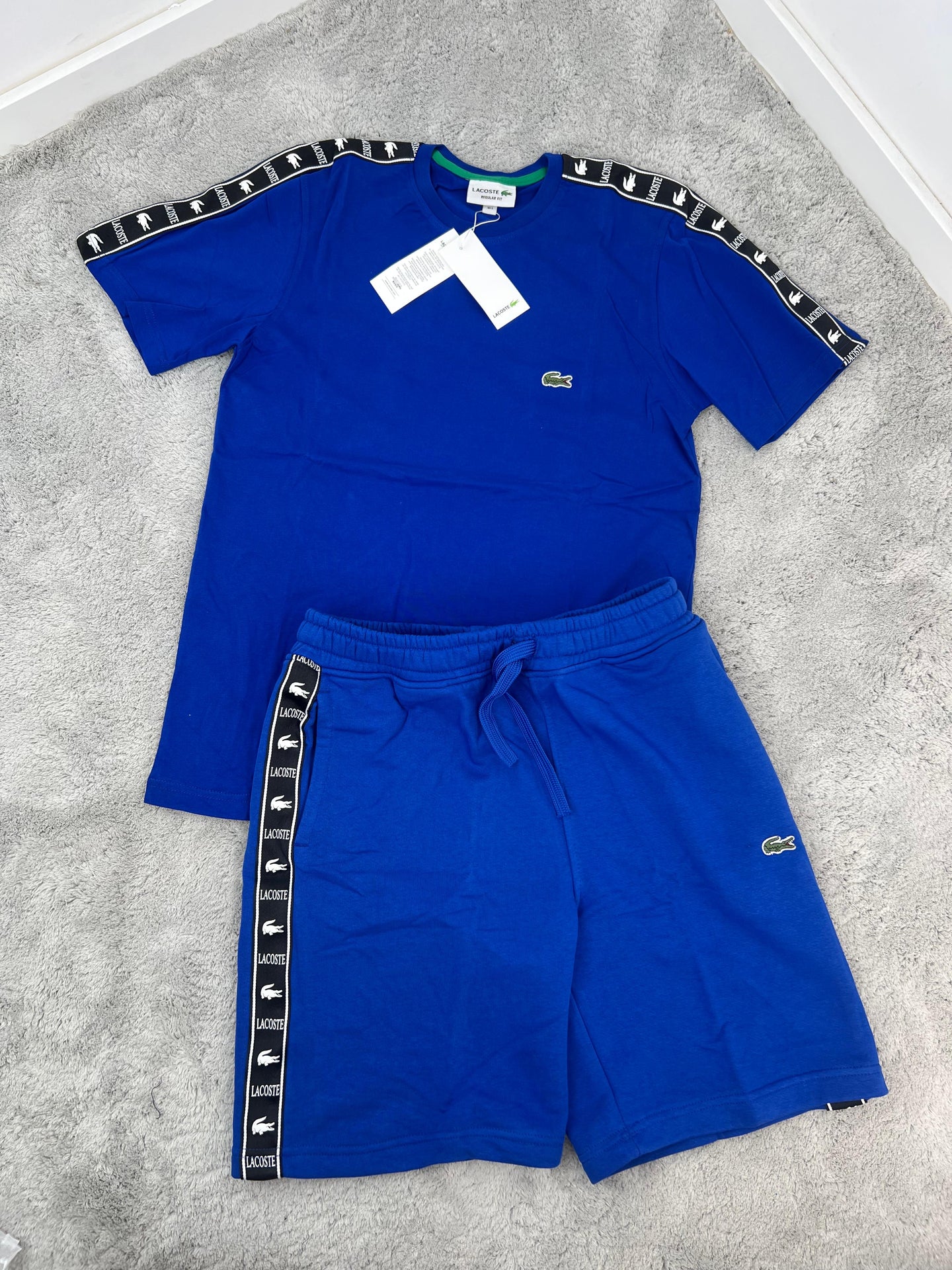 CONJUNTO LACOSTE - BLANCO
