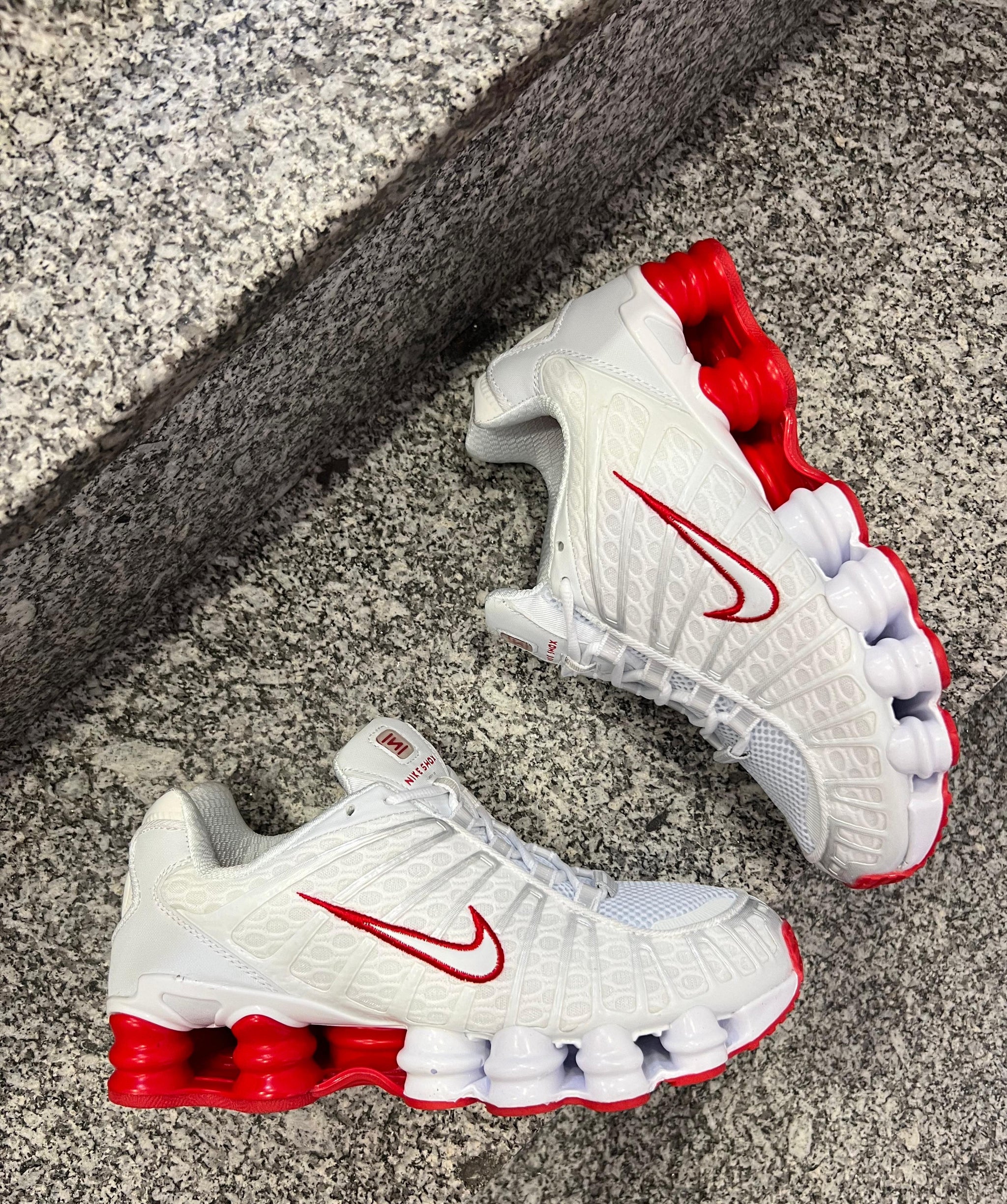 NIKE SHOX TL - BLANCAS/ROJAS