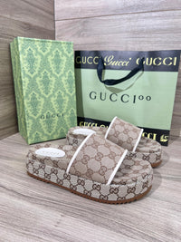 GUCCI - MARRON/BLANCO