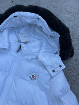 Chaqueta Moncler - BLANCO - Pelo Negro