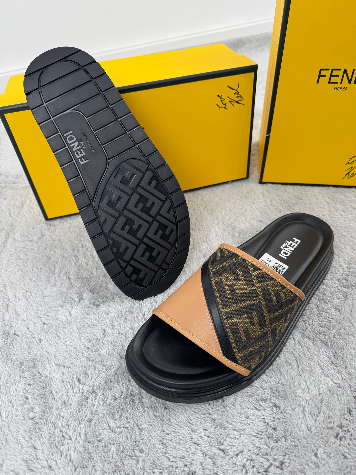 FENDI - MARRON