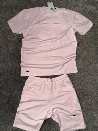 CONJUNTO LACOSTE - ROSA