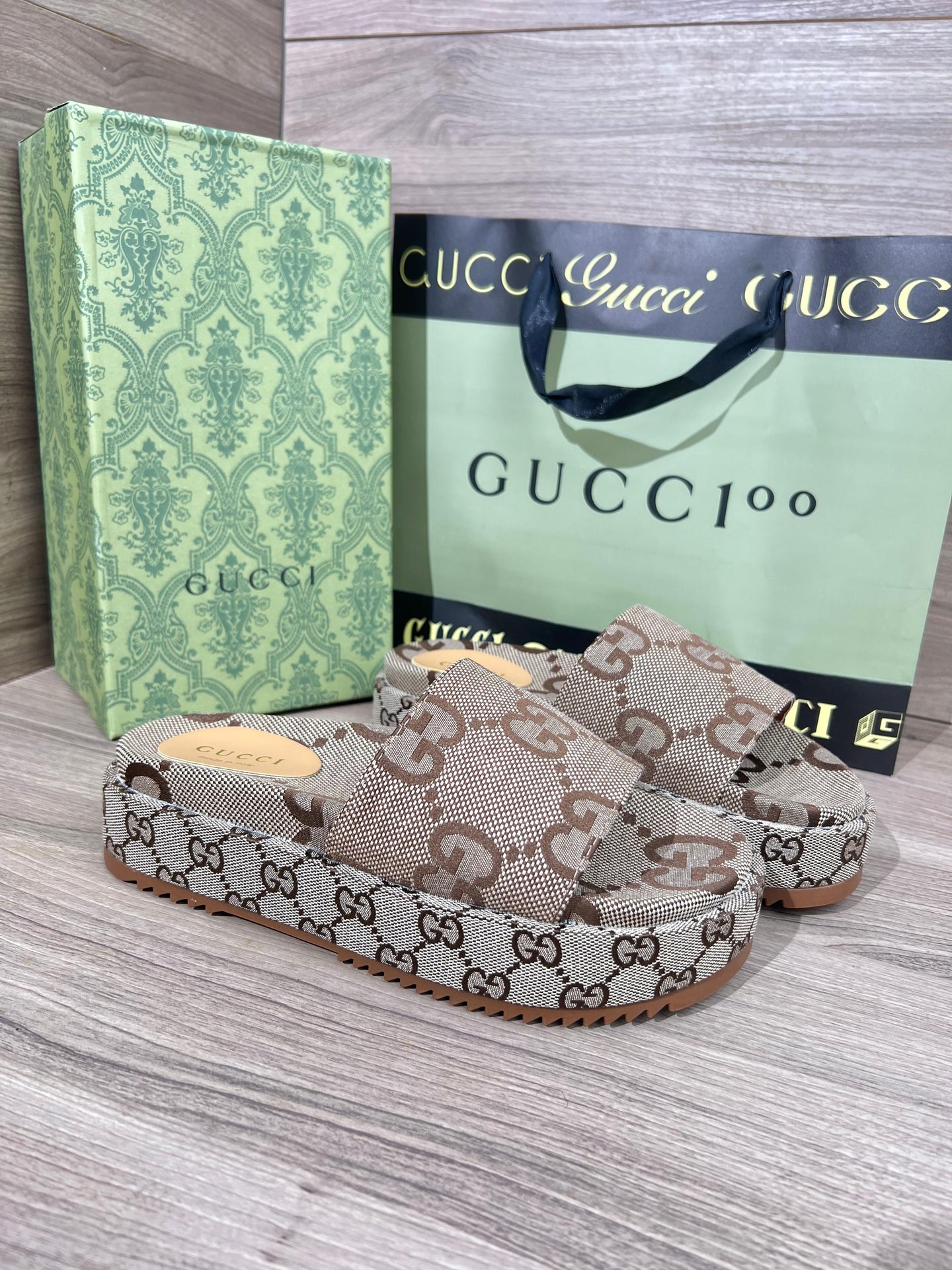 GUCCI - MARRON