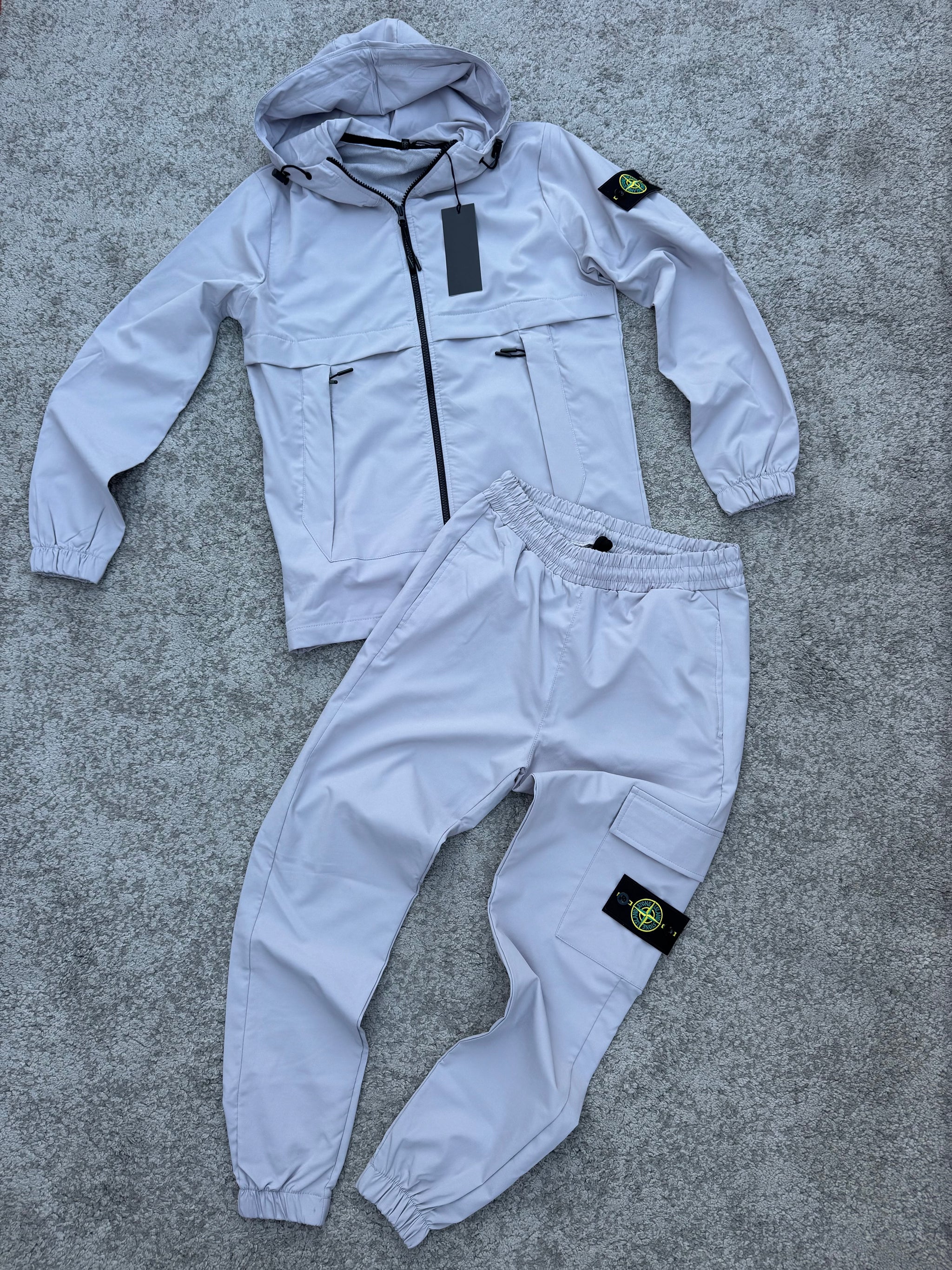 Conjunto STONE ISLAND - GRIS