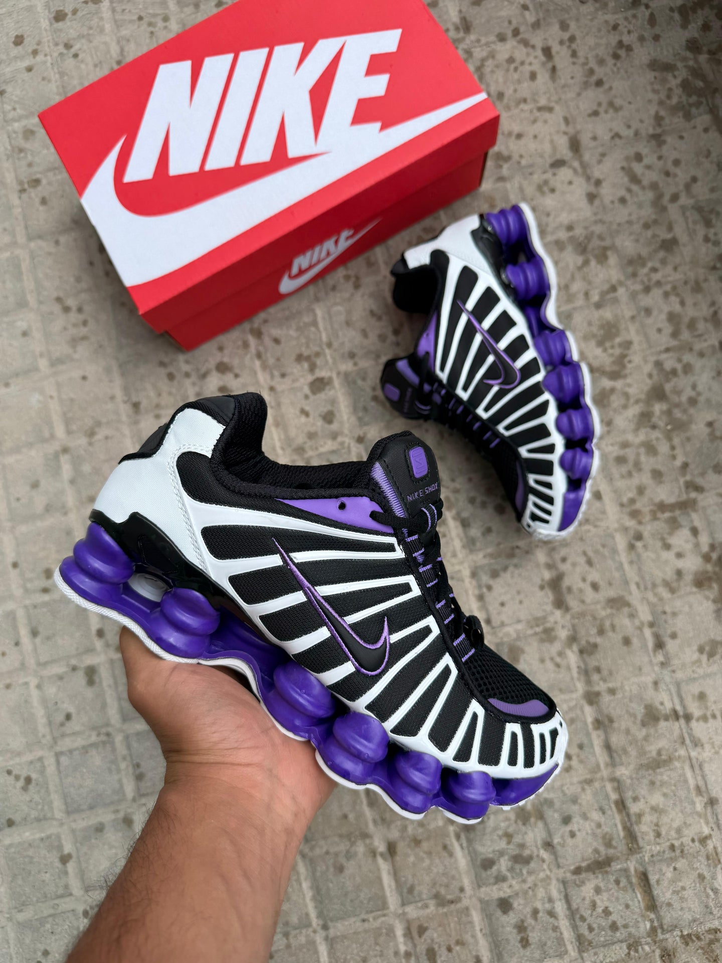 NIKE SHOX TL - LILA
