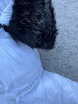 Chaqueta Moncler - BLANCO - Pelo Negro