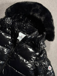 Chaqueta moncler pelo negro