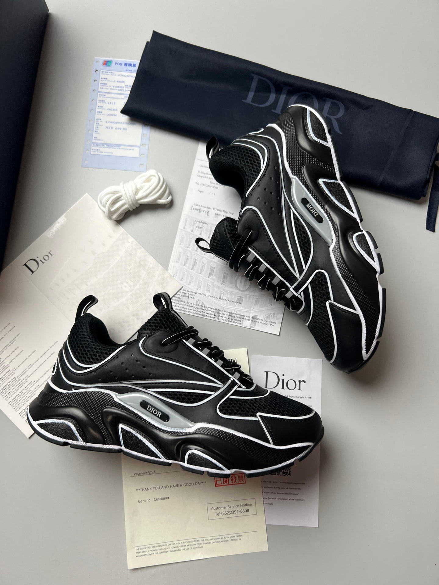 DIOR B22 DRAW - BLACK