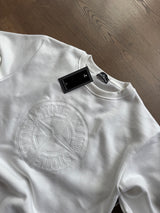 Sudadera Stone Island - Blanca