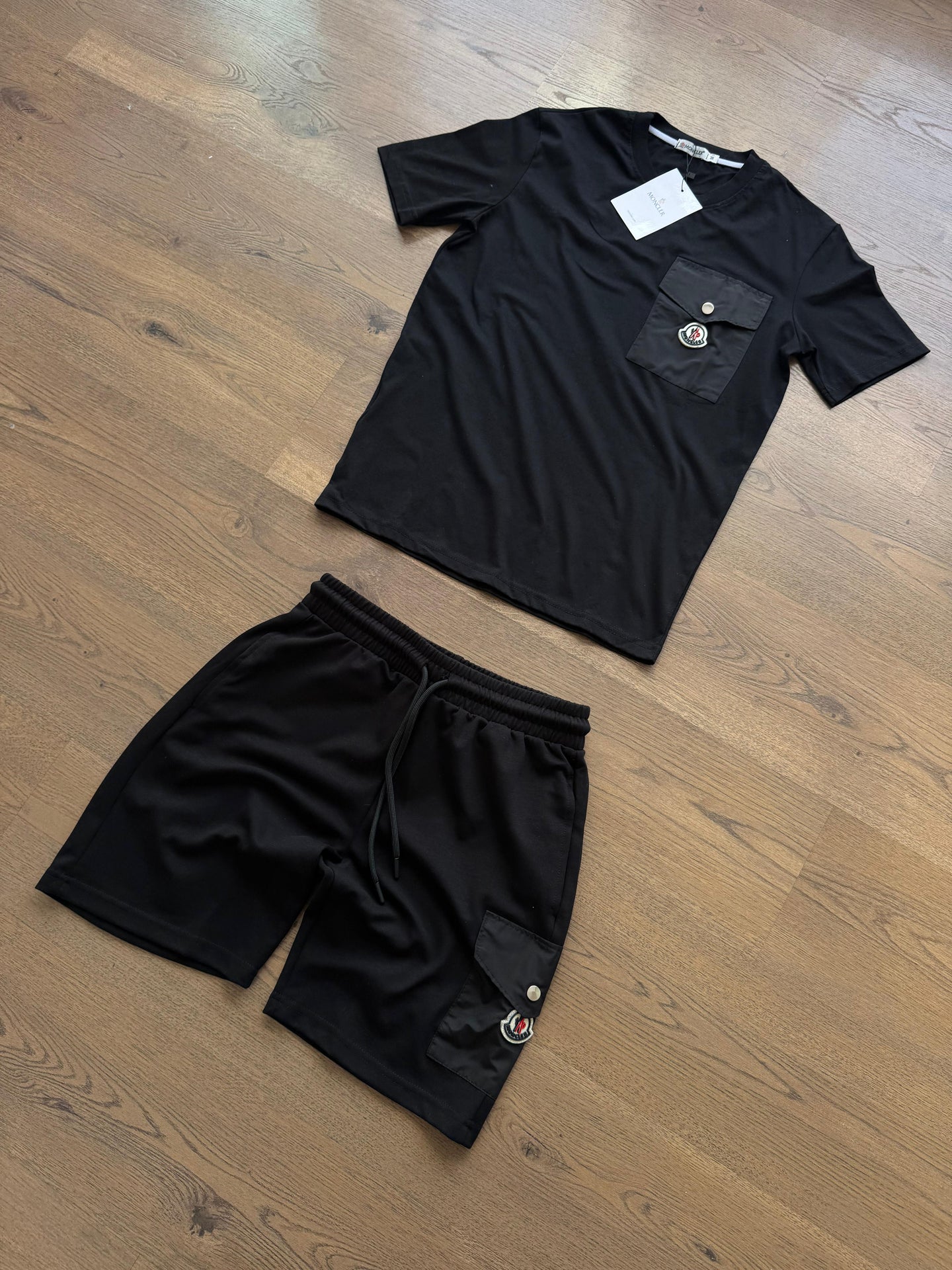 CONJUNTO MONCLER - NEGRO