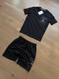 CONJUNTO MONCLER - NEGRO
