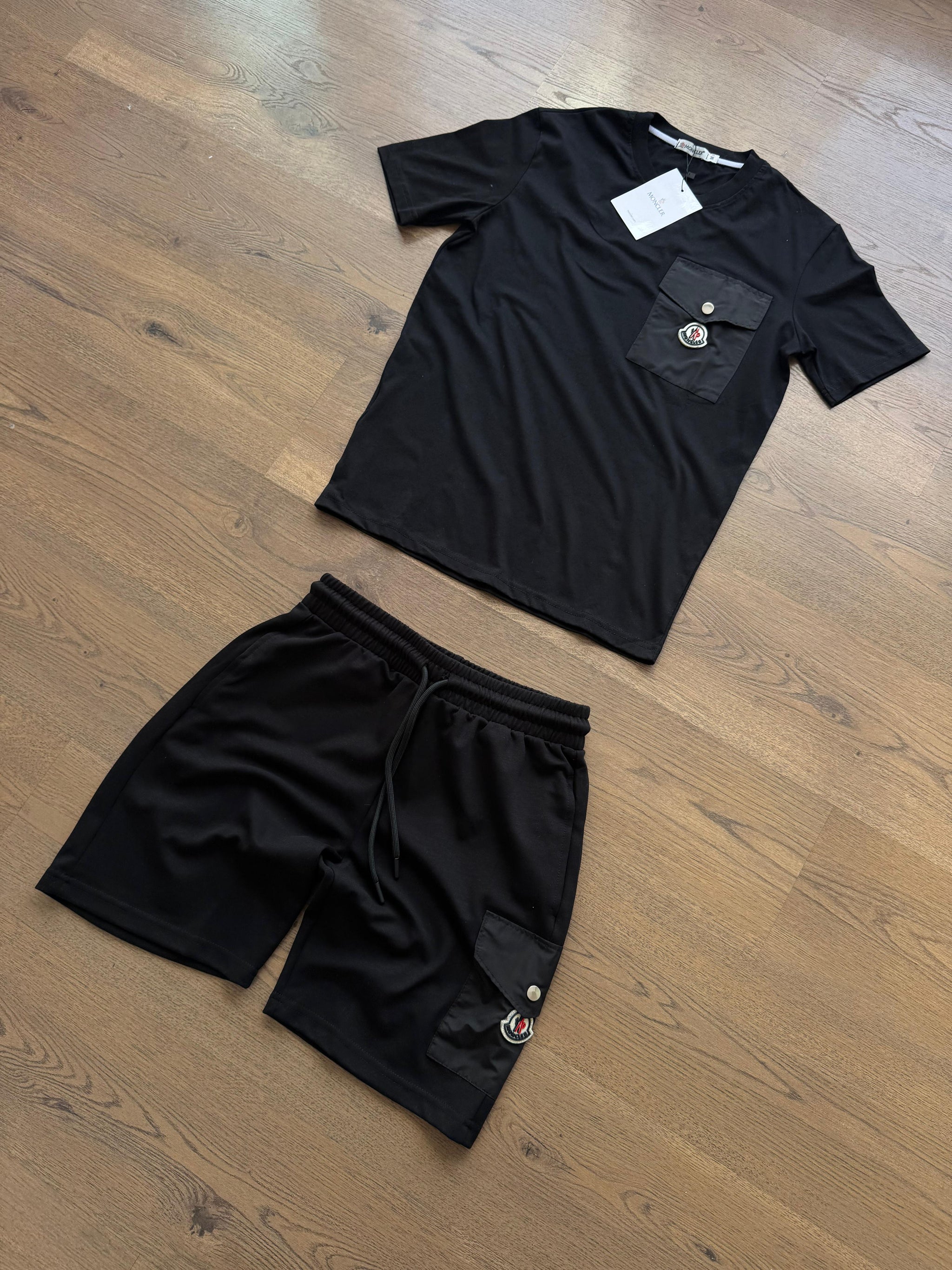 CONJUNTO MONCLER - NEGRO