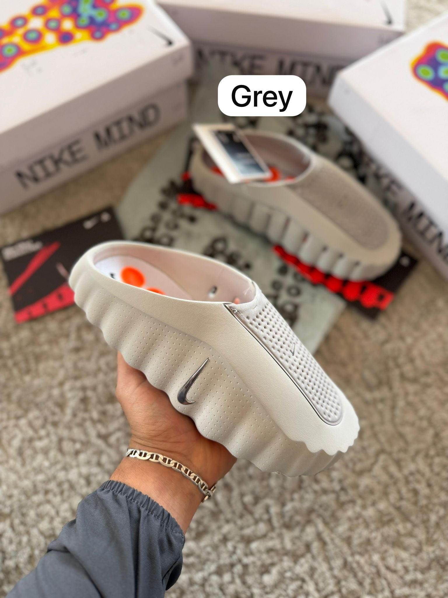 Chanclas-Nike Mind 2026 GRIS
