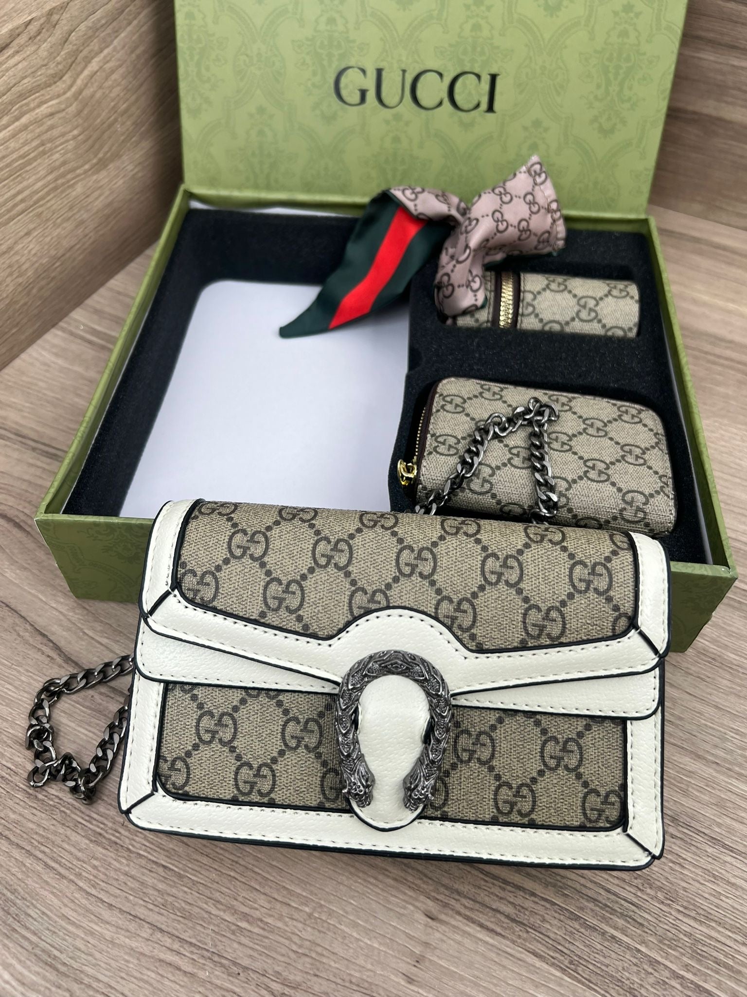 CAJA 3 BOLSITOS MUJER - GUCCI