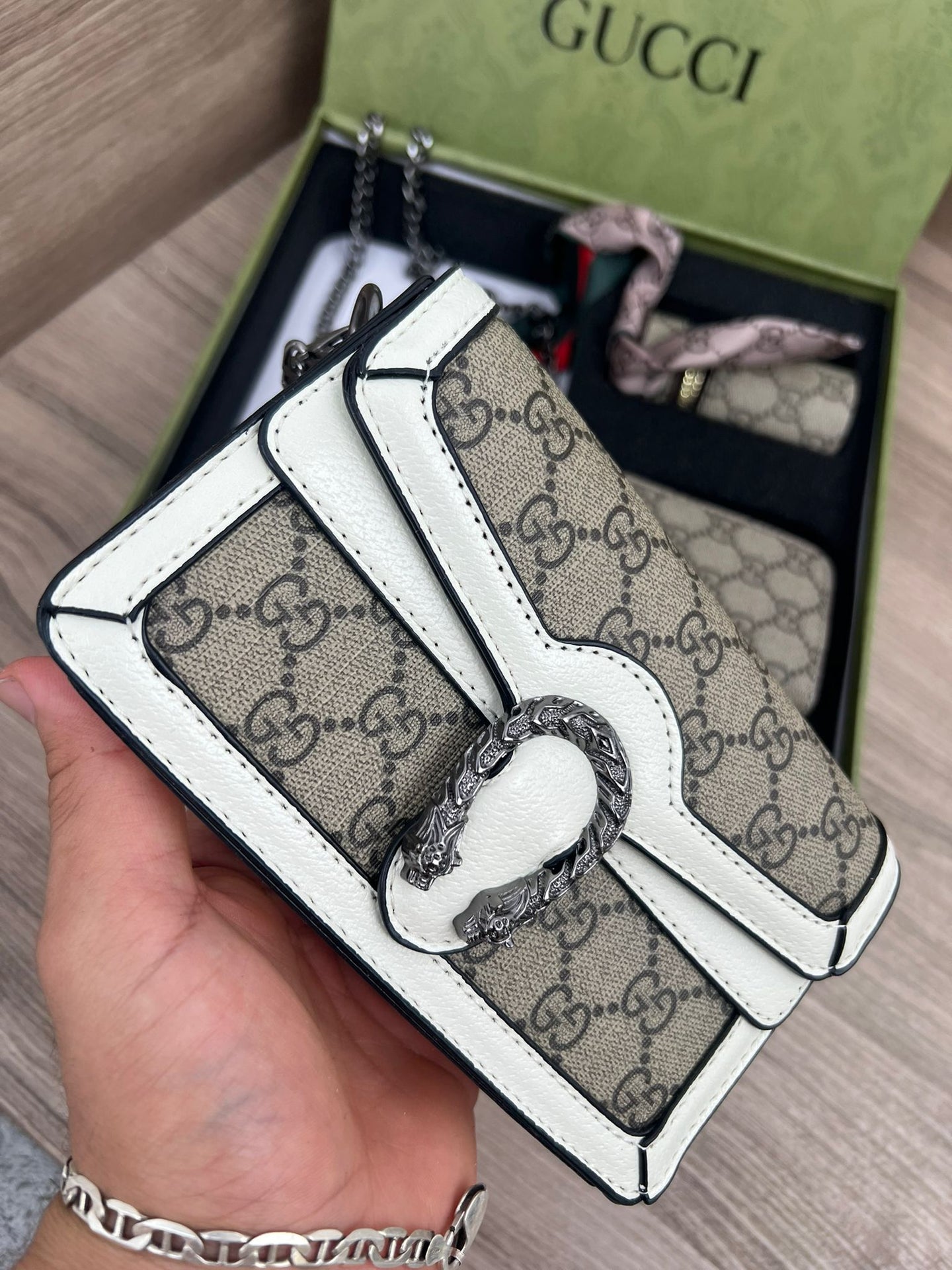 CAJA 3 BOLSITOS MUJER - GUCCI