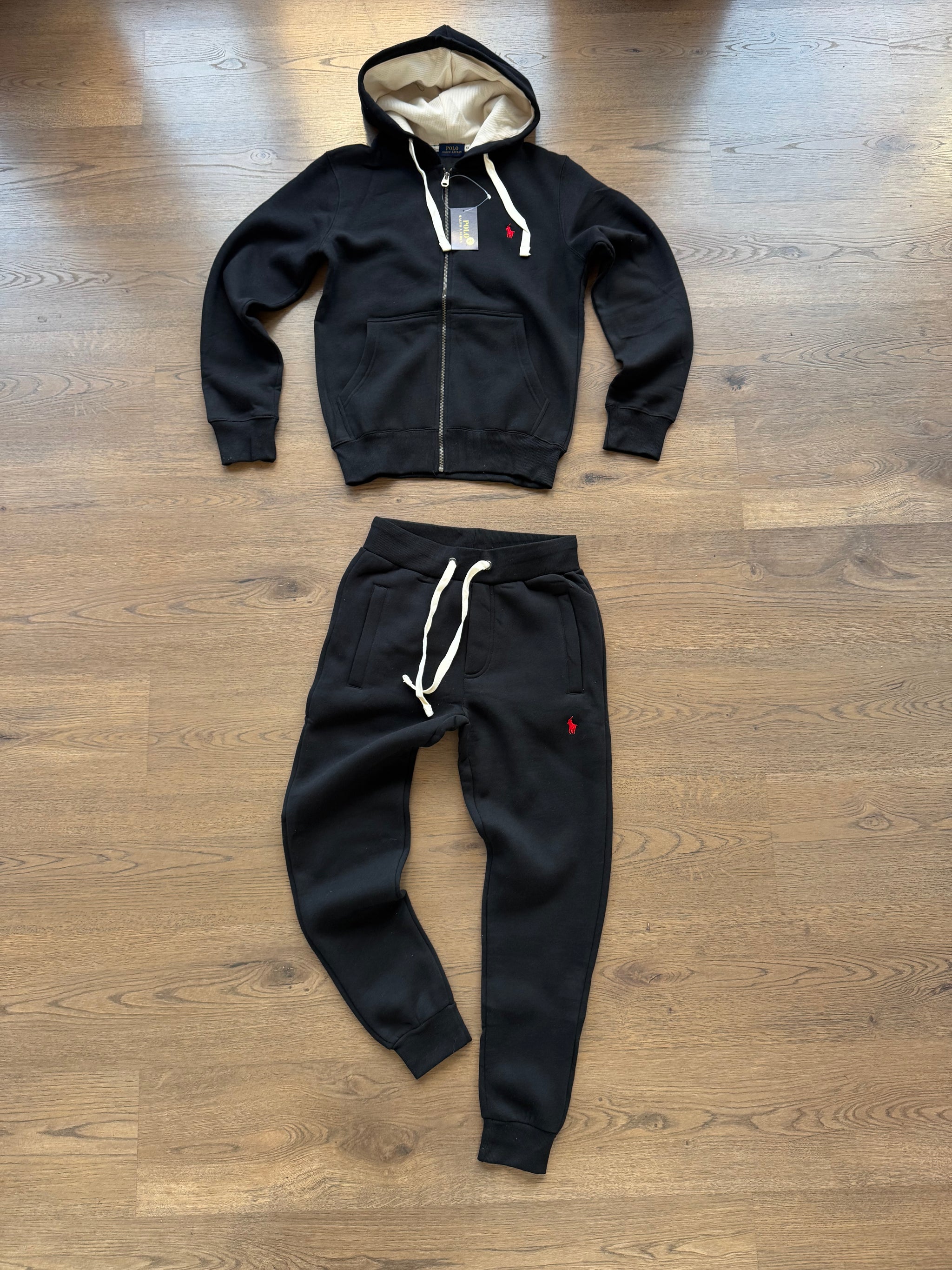 Conjunto Ralph Lauren - NEGRO/ROJO