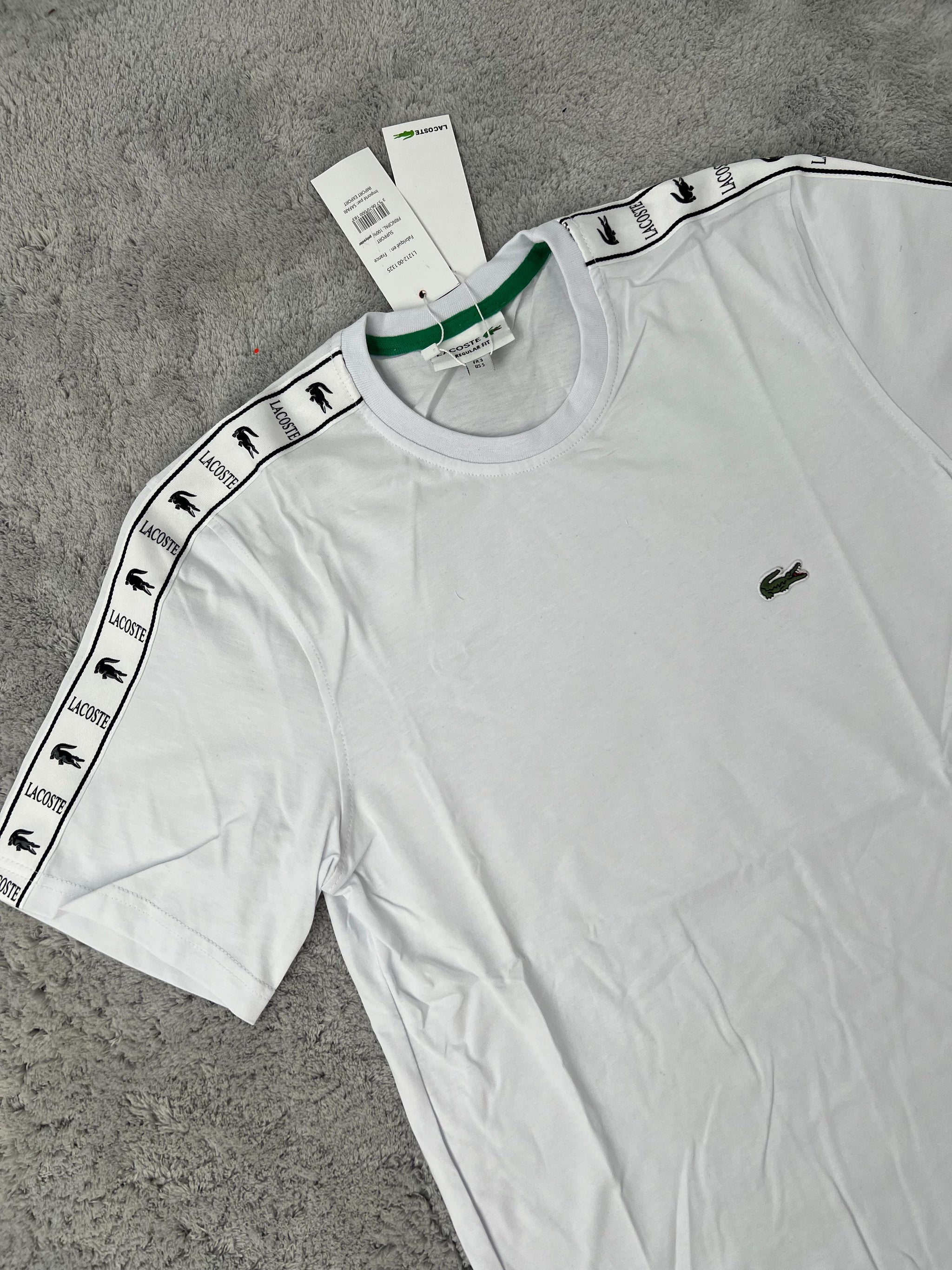 CONJUNTO LACOSTE - BLANCO