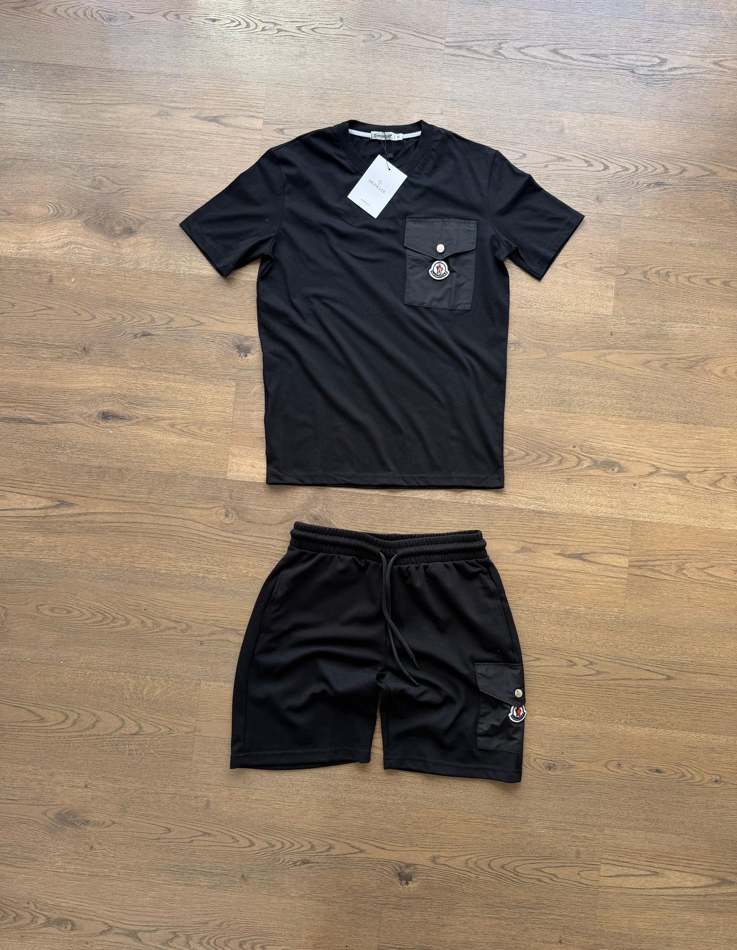 CONJUNTO MONCLER - NEGRO