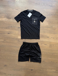 CONJUNTO MONCLER - NEGRO