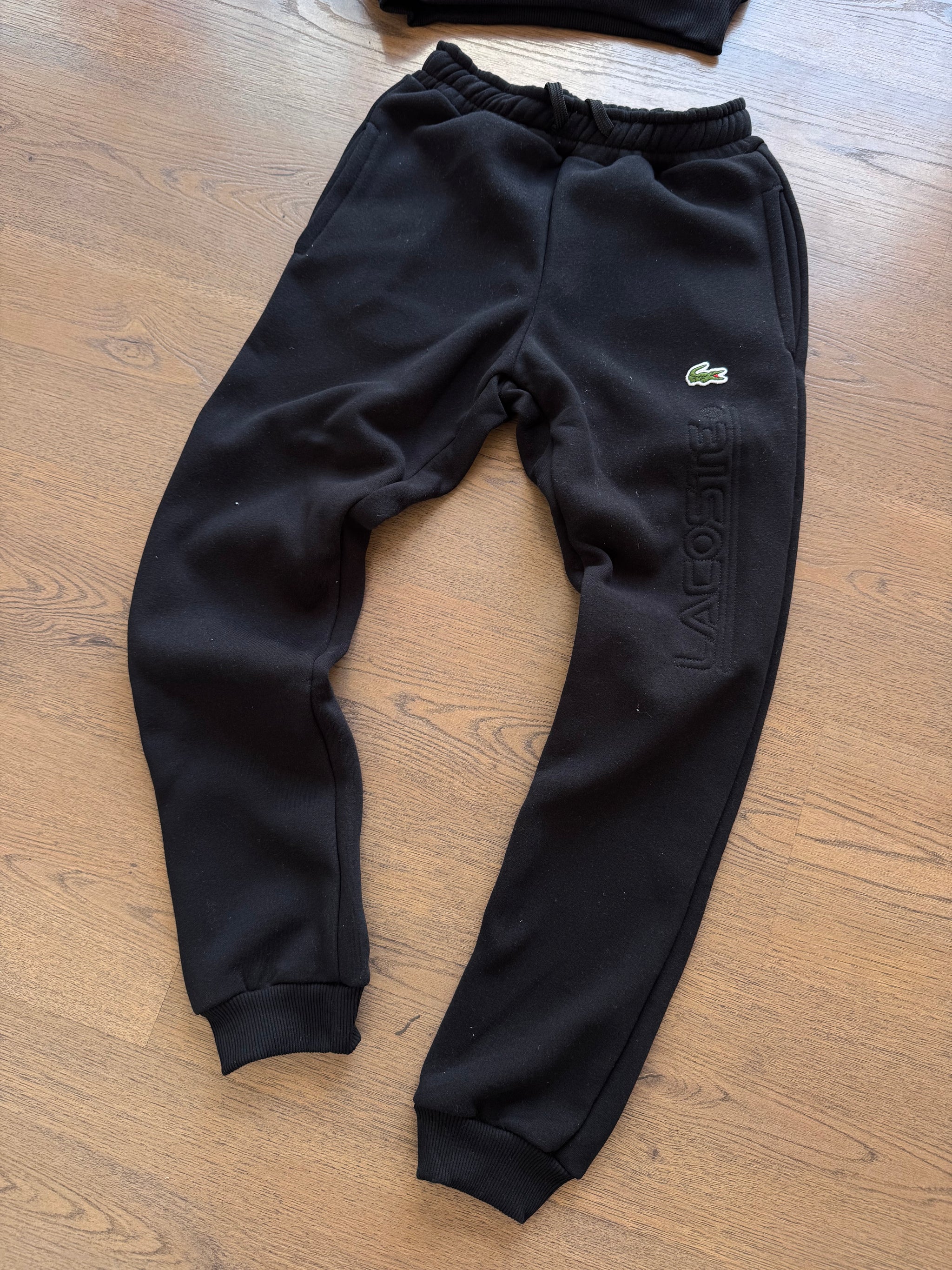 Conjunto Lacoste - Negro