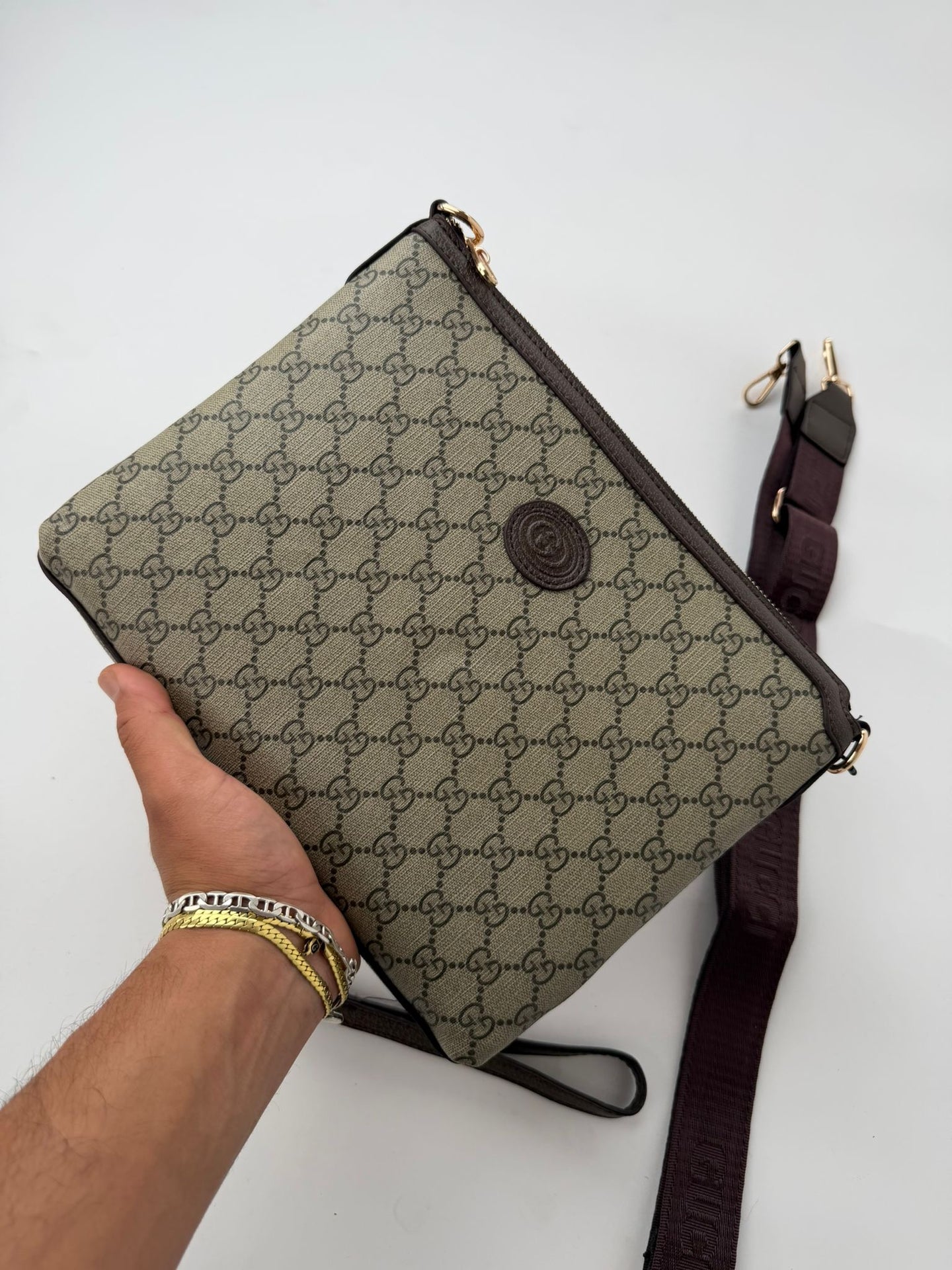 BANDOLERA -  GUCCI MARRÓN