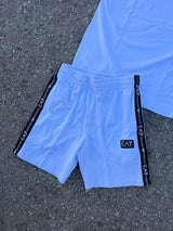 CONJUNTO CORTO - EA7 BLANCO 2