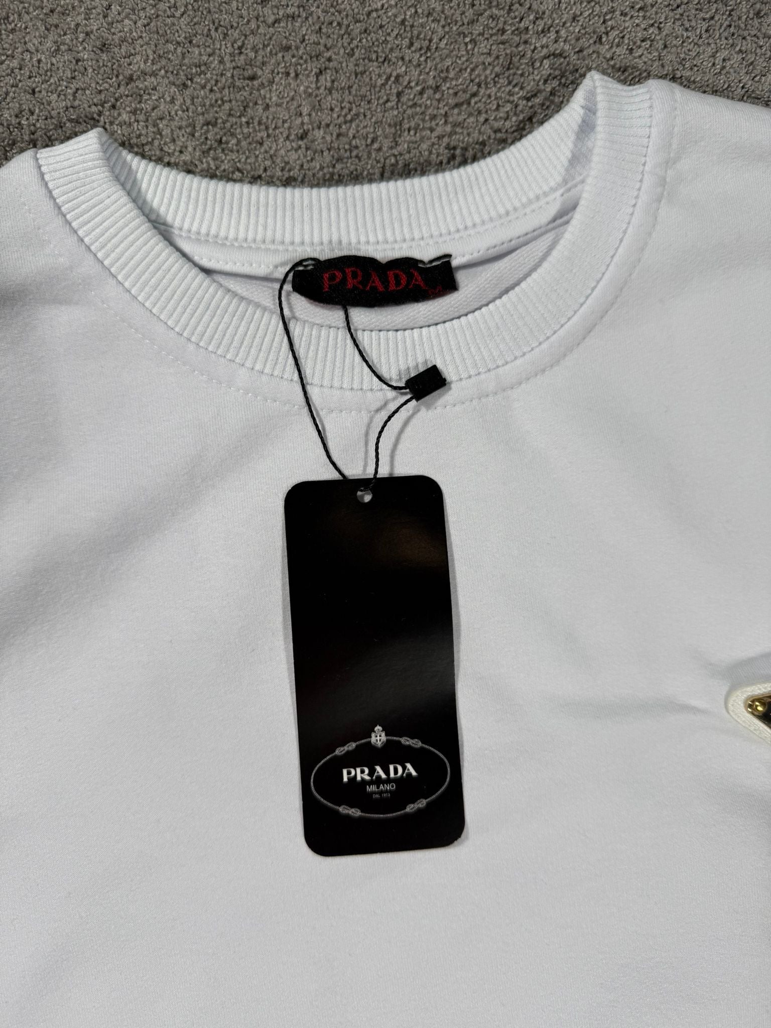 Sudadera Prada -  Blanca