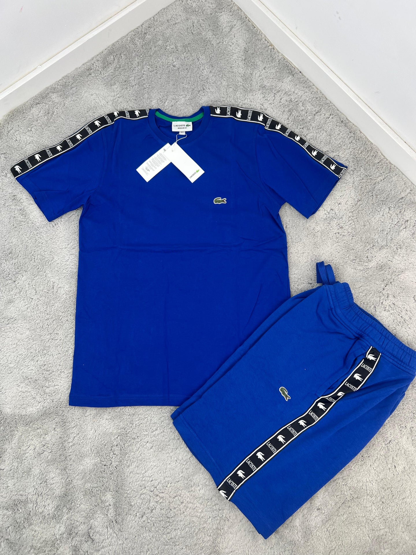 CONJUNTO LACOSTE - BLANCO