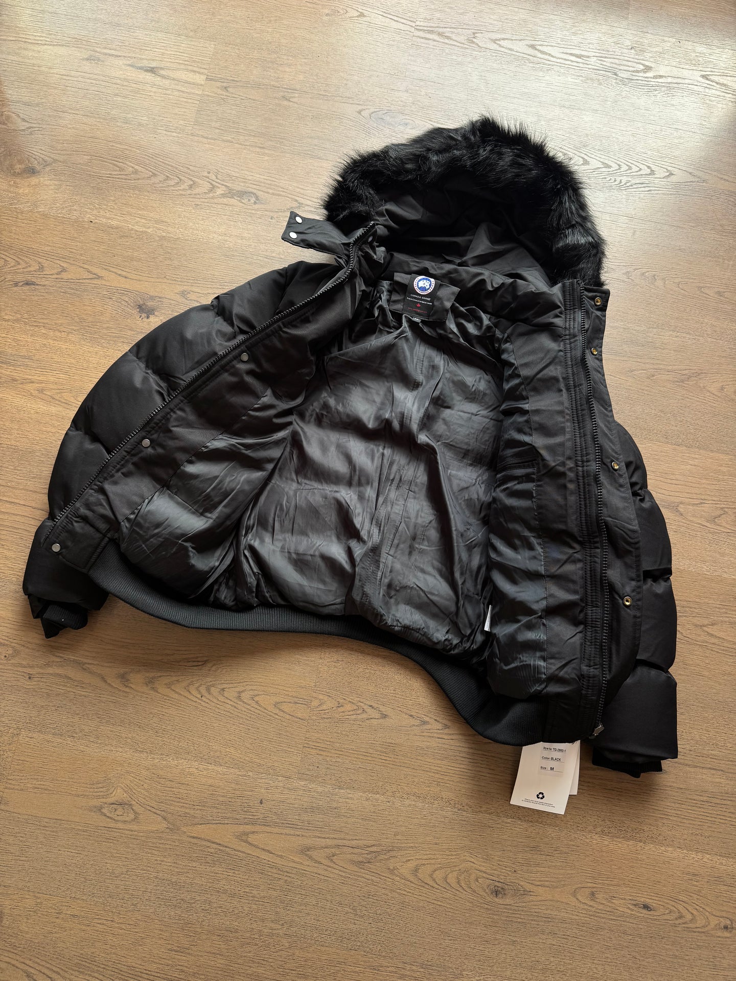 CHAQUETA CANADA - NEGRA