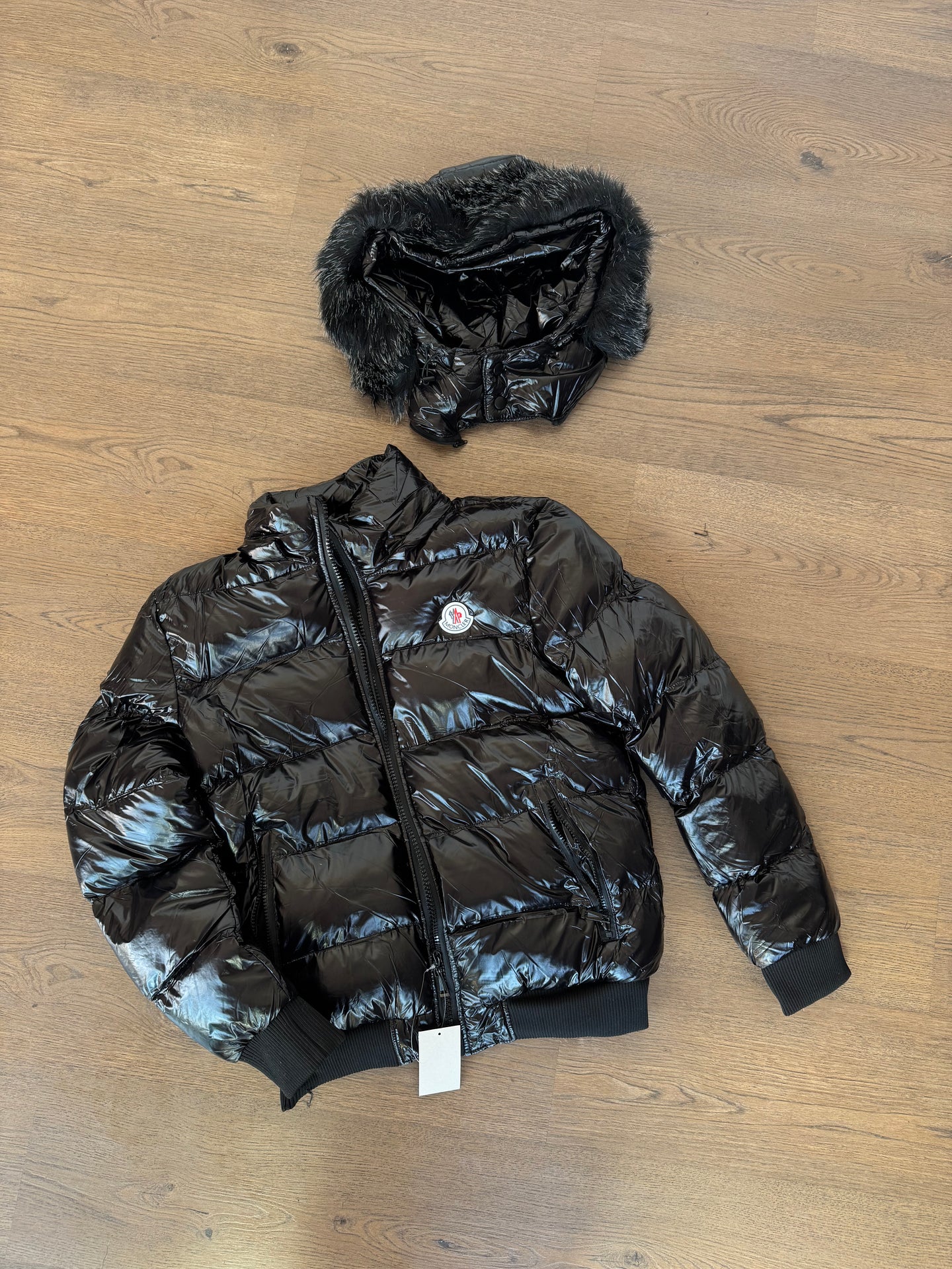Chaqueta Moncler - Negro - Pelo Negro