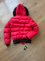 Chaqueta CANADA GOOSE - ROJA - Pelo Negro