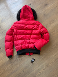 Chaqueta CANADA GOOSE - ROJA - Pelo Negro